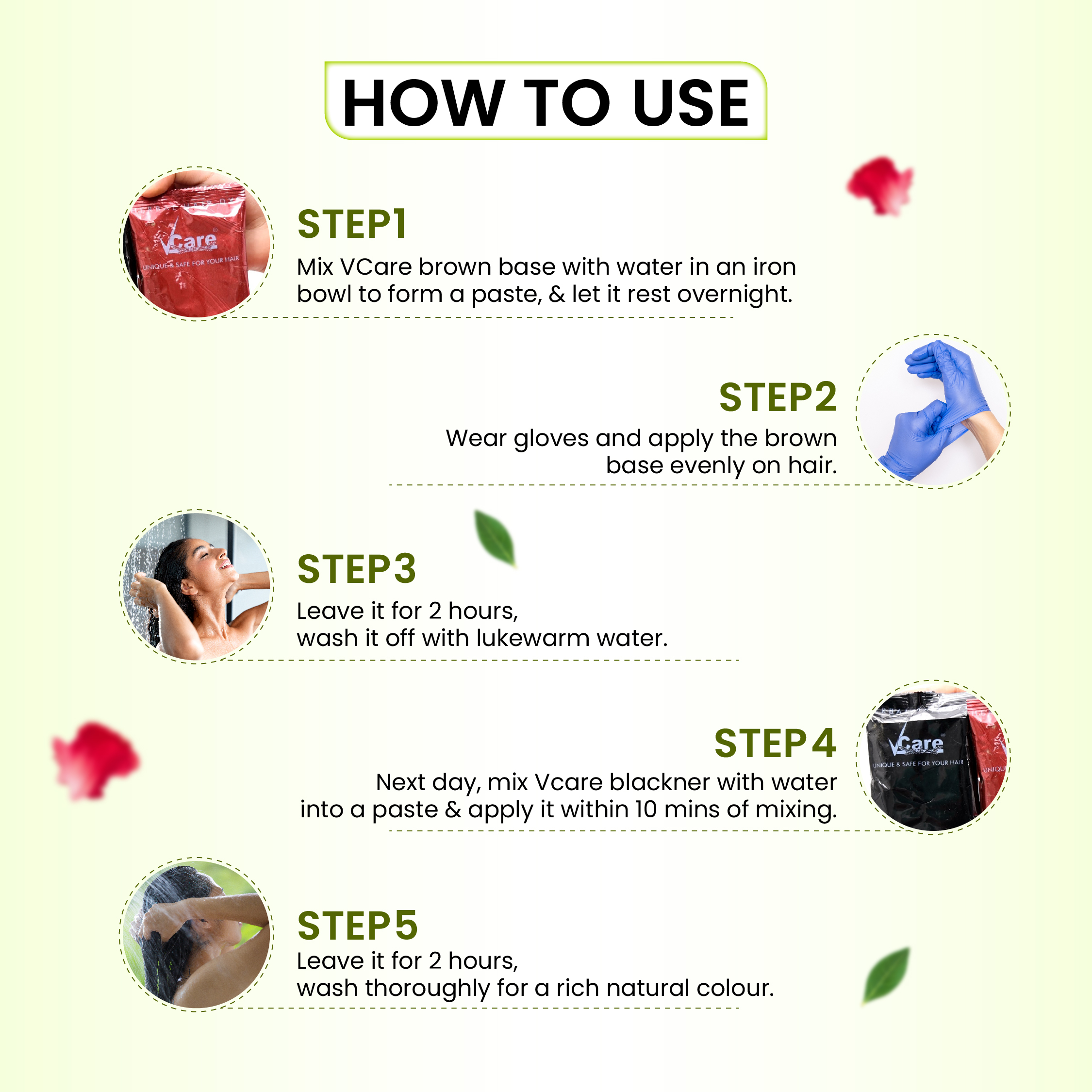 how to use hair dye easily